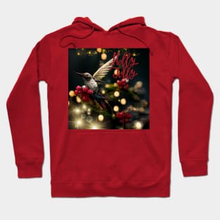 Holly Jolly - Christmas Hummingbird Hoodie